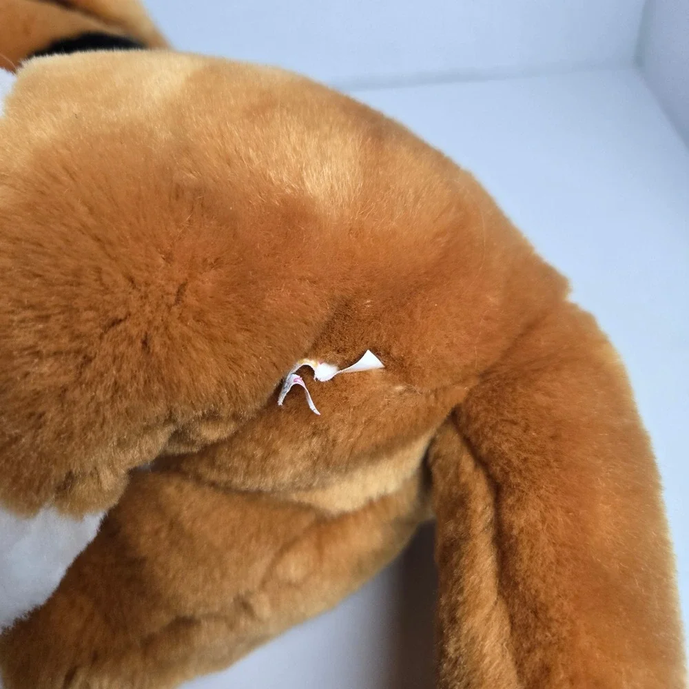 Toys R Us Animal Alley Brown Basset Hound Beagle Dog Puppy Plush 13